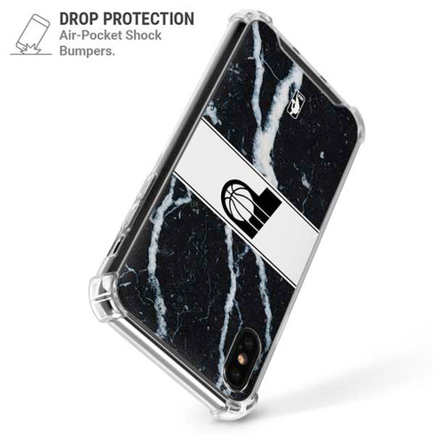 NBA Indiana Pacers Marble iPhone X/XS Clear Case