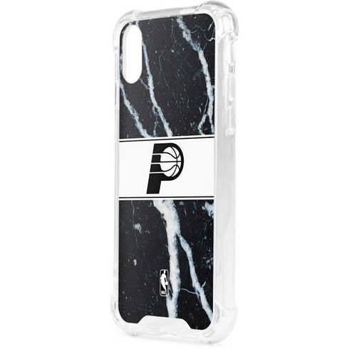 NBA Indiana Pacers Marble iPhone XS Clear Case