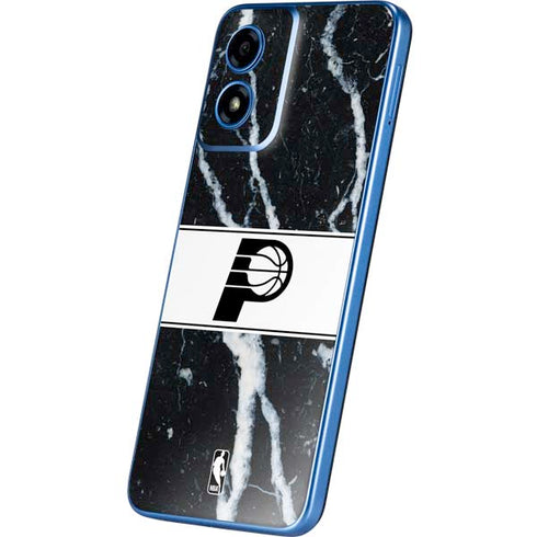 NBA Indiana Pacers Marble Moto G Play 4G (2024) Skin