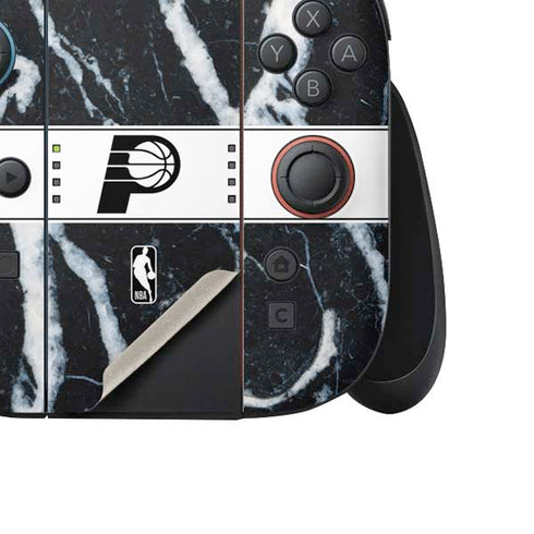 NBA Indiana Pacers Marble Nintendo Switch 2 (2025) Joy-Con Controller Skin