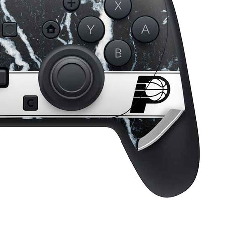 NBA Indiana Pacers Marble Nintendo Switch 2 (2025) Pro Controller Skin