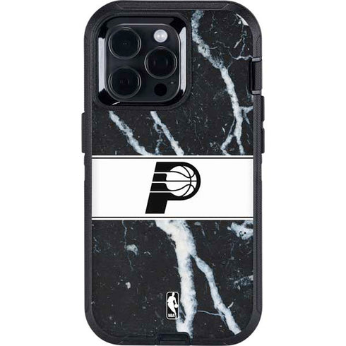 NBA Indiana Pacers Marble Otterbox Defender iPhone Skin
