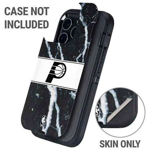 NBA Indiana Pacers Marble Otterbox Defender iPhone Skin