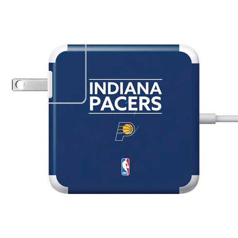 NBA Indiana Pacers Standard - Blue 85W Power Adapter (15 and 17 inch MacBook Pro Charger) Skin