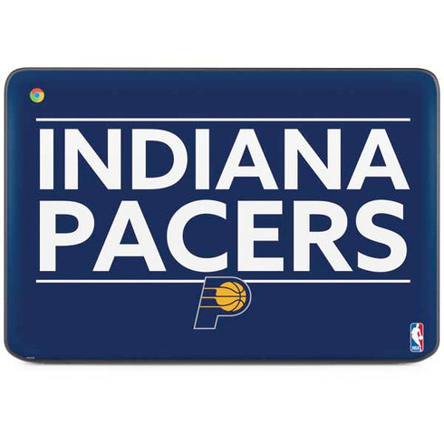 NBA Indiana Pacers Standard - Blue HP Chromebook Skin