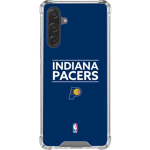 NBA Indiana Pacers Standard - Blue Galaxy A17 Clear Case