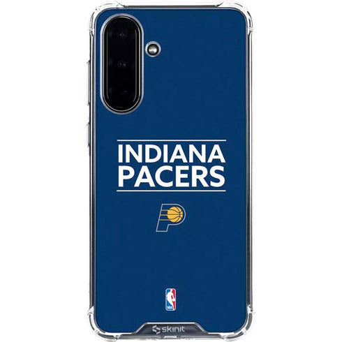 NBA Indiana Pacers Standard - Blue Galaxy A36 5G Clear Case