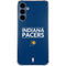 NBA Indiana Pacers Standard - Blue Galaxy A55 5G Clear Case