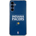 NBA Indiana Pacers Standard - Blue Galaxy A55 5G Clear Case