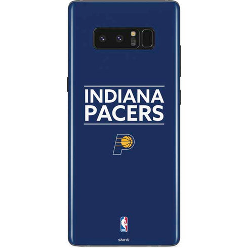NBA Indiana Pacers Standard - Blue Galaxy Note 8 Skin