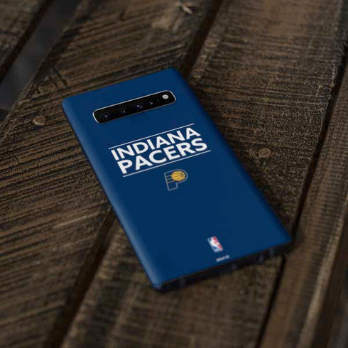 NBA Indiana Pacers Standard - Blue Galaxy S10 Plus Skin