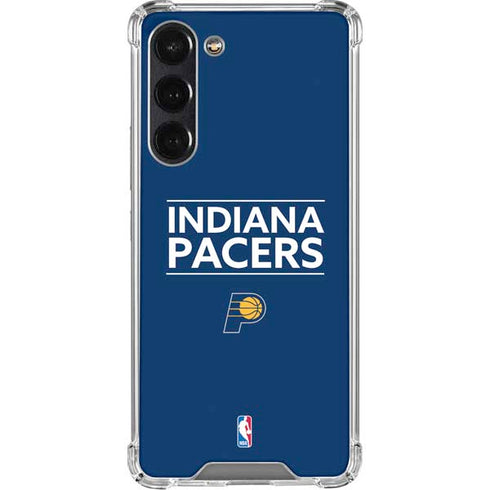NBA Indiana Pacers Standard - Blue Galaxy S24 FE Clear Case