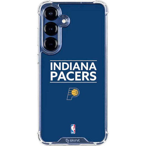 NBA Indiana Pacers Standard - Blue Galaxy S25 Clear Case