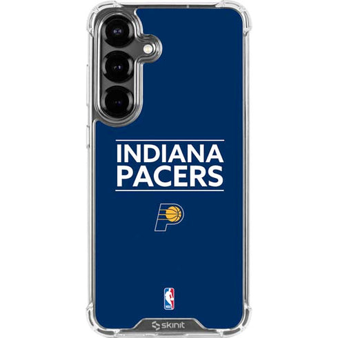 NBA Indiana Pacers Standard - Blue Galaxy S26 Clear Case