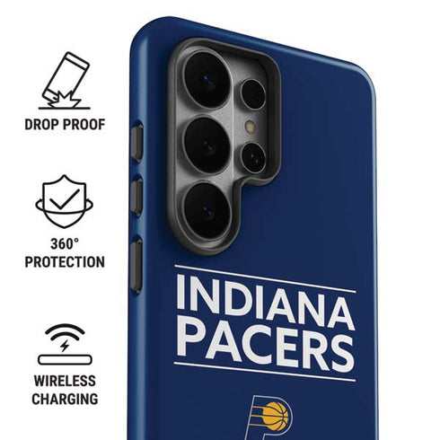NBA Indiana Pacers Standard - Blue Galaxy S26 Ultra Impact Case