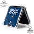 NBA Indiana Pacers Standard - Blue Galaxy Z Flip6 Clear Case