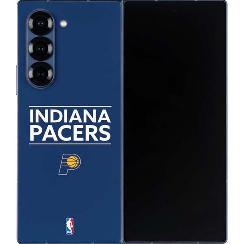 NBA Indiana Pacers Standard - Blue Galaxy Z Fold6 Skin