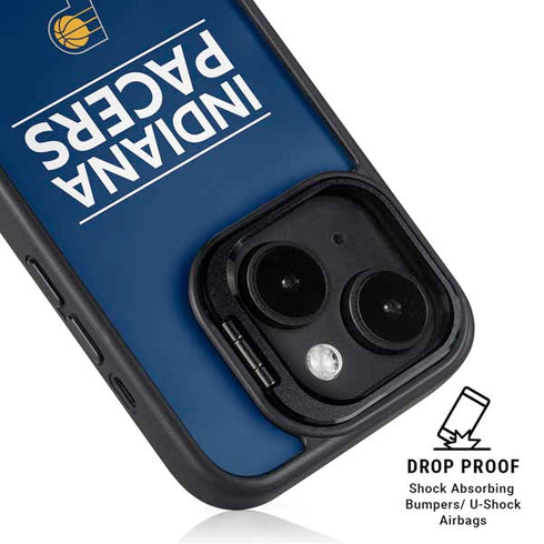 NBA Indiana Pacers Standard - Blue iPhone 13 Kickstand Case