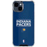 NBA Indiana Pacers Standard - Blue iPhone 15 Clear Case