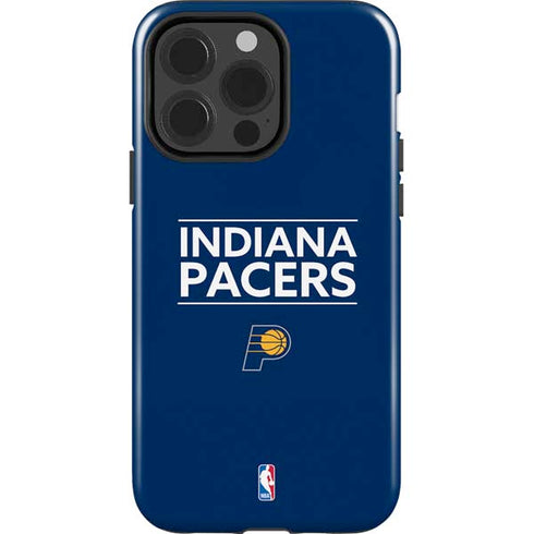 NBA Indiana Pacers Standard - Blue iPhone 15 Pro Impact Case