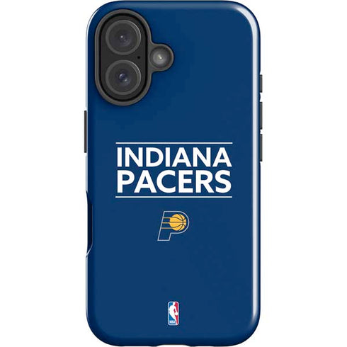 NBA Indiana Pacers Standard - Blue iPhone 16 Plus Impact Case