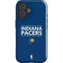 NBA Indiana Pacers Standard - Blue iPhone 16 Plus Impact Case