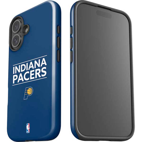 NBA Indiana Pacers Standard - Blue iPhone 16 Plus Impact Case