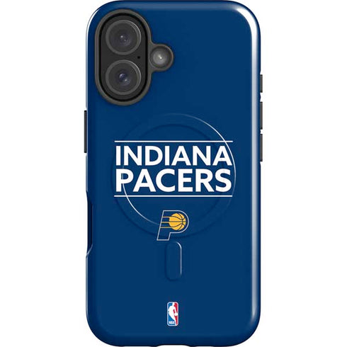 NBA Indiana Pacers Standard - Blue iPhone 16 Plus Magsafe Impact Case