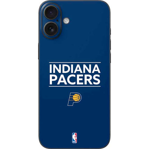 NBA Indiana Pacers Standard - Blue iPhone 16 Plus Skin