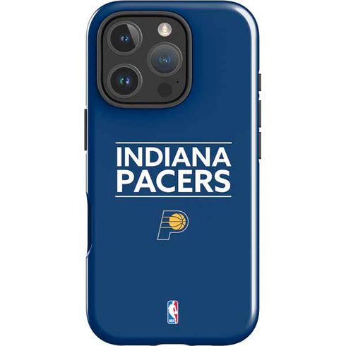 NBA Indiana Pacers Standard - Blue iPhone 16 Pro Impact Case