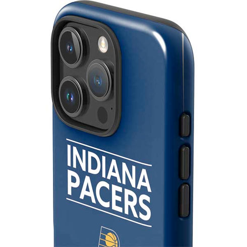 NBA Indiana Pacers Standard - Blue iPhone 16 Pro Impact Case