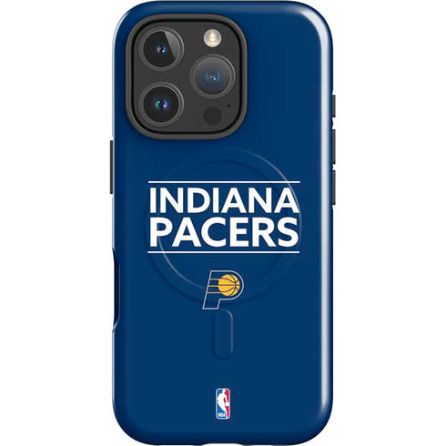 NBA Indiana Pacers Standard - Blue iPhone 16 Pro Magsafe Impact Case