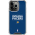 NBA Indiana Pacers Standard - Blue iPhone 16 Pro Max Clear Case