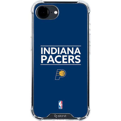 NBA Indiana Pacers Standard - Blue iPhone 16e Clear Case