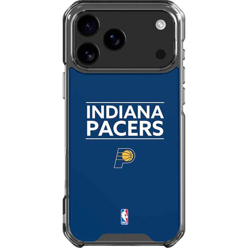 NBA Indiana Pacers Standard - Blue iPhone 18 Pro Max Clear Case