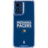 NBA Indiana Pacers Standard - Blue Moto G Play 4G (2024) Clear Case