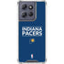 NBA Indiana Pacers Standard - Blue Moto G Power 5G (2025) Clear Case