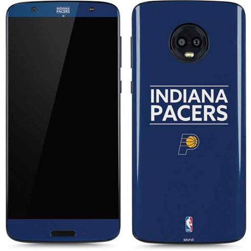 NBA Indiana Pacers Standard - Blue Moto G6 Skin