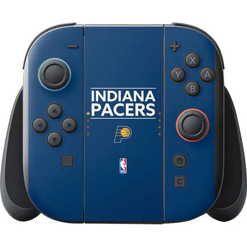 NBA Indiana Pacers Standard - Blue Nintendo Switch 2 (2025) with Joy-Con Skin