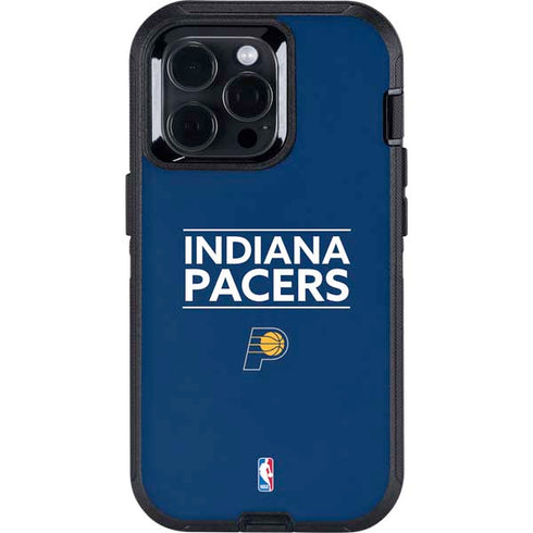 NBA Indiana Pacers Standard - Blue Otterbox Defender iPhone Skin