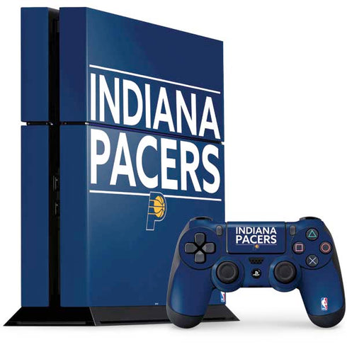 NBA Indiana Pacers Standard - Blue PS4 Console and Controller Bundle Skin