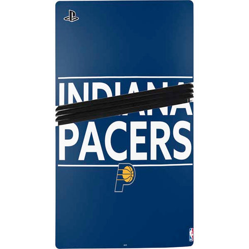 NBA Indiana Pacers Standard - Blue PS5 Pro Console Skin