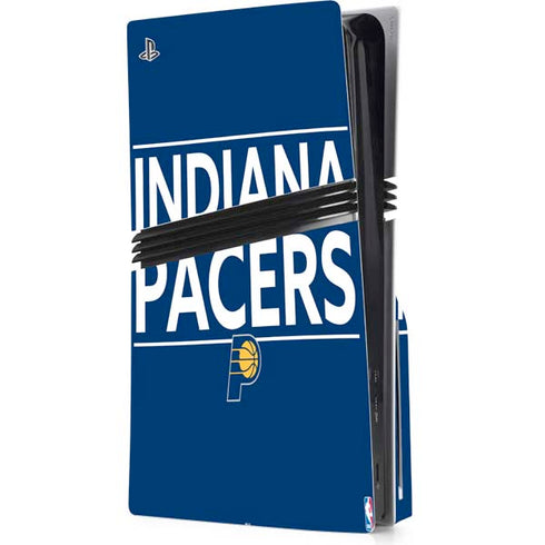 NBA Indiana Pacers Standard - Blue PS5 Pro Disk Console Skin