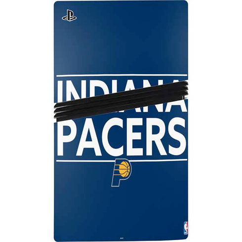 NBA Indiana Pacers Standard - Blue PS5 Pro Disk Console Skin