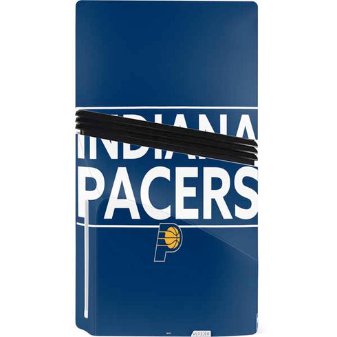 NBA Indiana Pacers Standard - Blue PS5 Pro Disk Console Skin