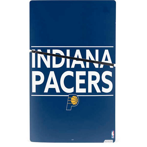 NBA Indiana Pacers Standard - Blue PS5 Slim Digital Edition Console Skin