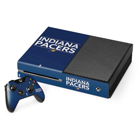 NBA Indiana Pacers Standard - Blue Xbox One Console and Controller Bundle Skin
