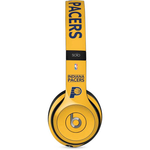 NBA Indiana Pacers Standard - Yellow Beats Solo 2 Wired Skin