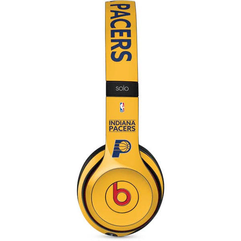 NBA Indiana Pacers Standard - Yellow Beats Solo 2 Wireless Skin