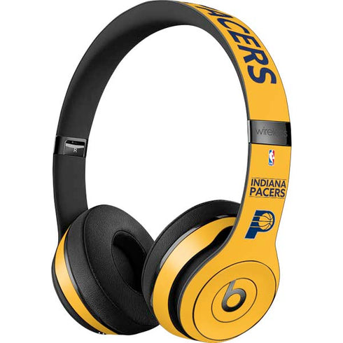 NBA Indiana Pacers Standard - Yellow Beats Solo 3 Wireless Skin
